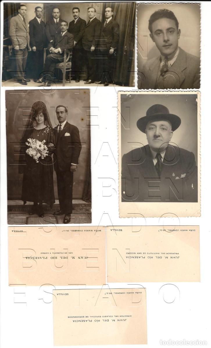Fotograf&iacute;a antigua: SEVILLA INSTITUTO SAN ISIDORO PROFESOR JUAN MANUEL DEL RIO TODO LO QUE VES M59