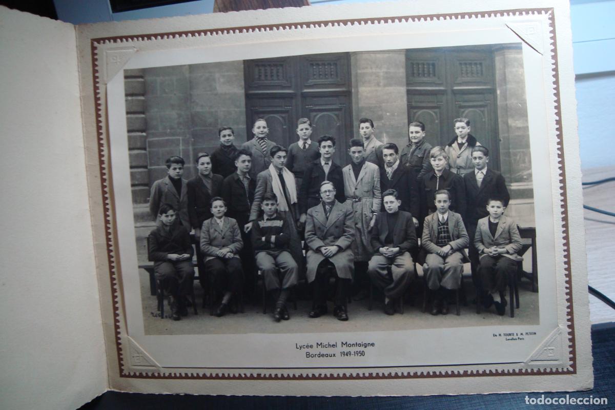 Fotograf&iacute;a antigua: ANTIGUA FOTOGRAFIA PHOTOGRAPHIE LYC&Eacute;E MICHEL MONTAIGNE 1949-1950. H.TOURTE & PETITIN PARIS
