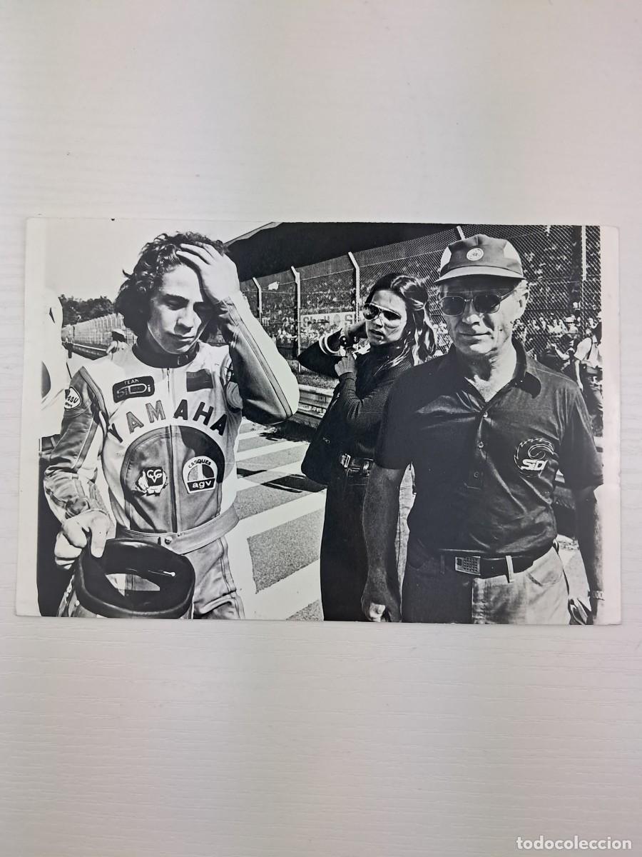 Fotograf&iacute;a antigua: Foto in b/n - Il motociclista pilota venezuelano Johnny Cecotto Johnny Alberto Cecotto Persello