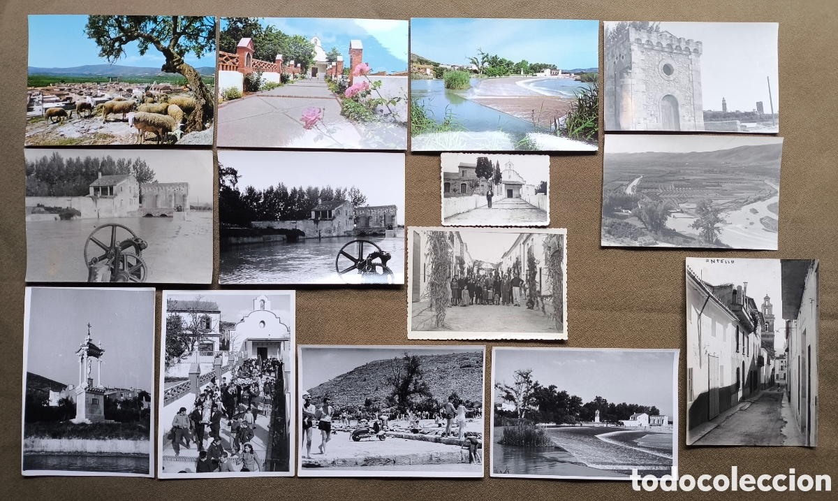 Fotograf&iacute;a antigua: ANTELLA RIBERA ALTA FOTOGRAF&Iacute;A POSTAL LOTE 14 VALENCIA A&Ntilde;OS '60