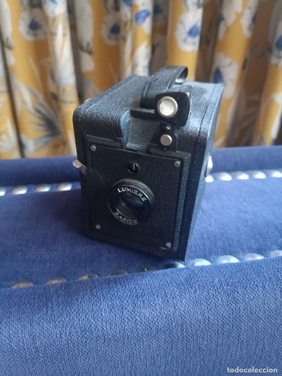 Fotograf&iacute;a antigua: C&aacute;mara de fotos antigua de caj&oacute;n Lumi&egrave;re Scoutbox Rapide. Francia. A&ntilde;os 30/40. Colecci&oacute;n / Decoraci&oacute;