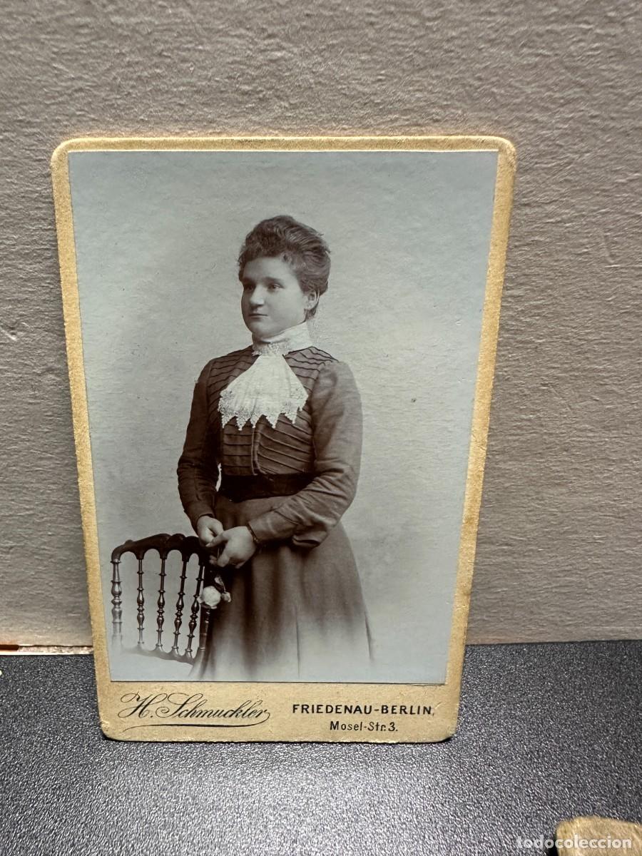 Fotograf&iacute;a antigua: Fotograf&iacute;a Antigua Original De Mujer H. Schmuckler Berl&iacute;n