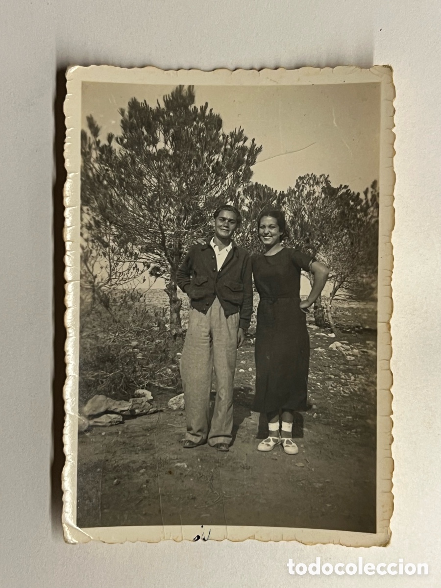 Fotograf&iacute;a antigua: TORREVIEJA (Alicante) Fotograf&iacute;a Pre-Guerra Civil.. desde Torrevieja con amor.. (h.1935?)