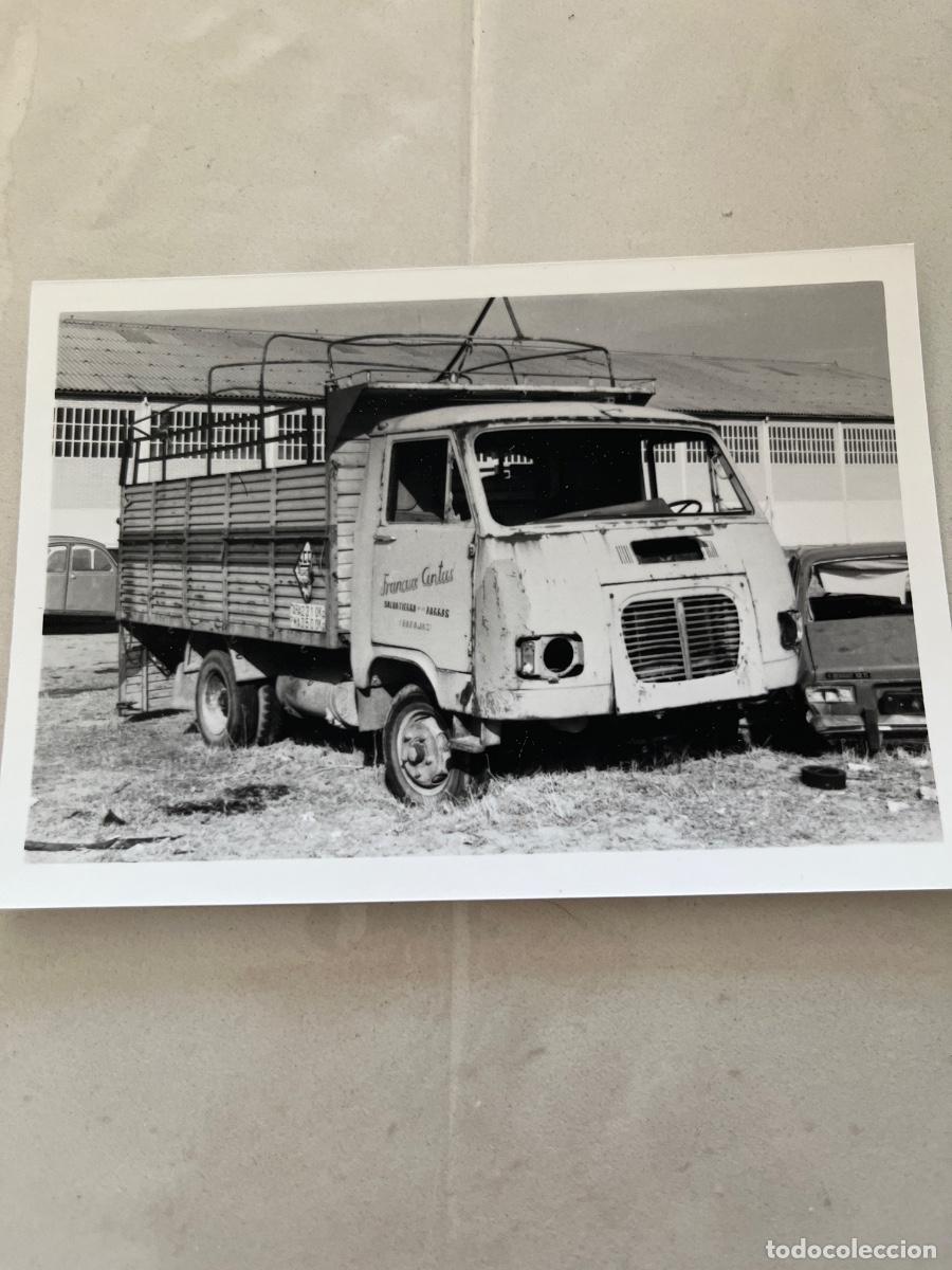 Alte Fotografie: Antigua foto de cami&oacute;n. A&ntilde;os 60
