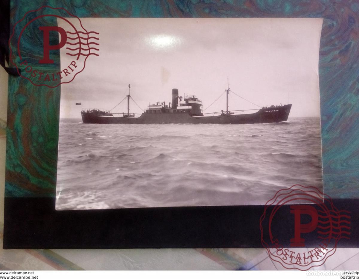 Fotograf&iacute;a antigua: WALLSEND +- 35 * 25 CM REAL PHOTOGRAPH BOAT BARCO BOOT BOAT