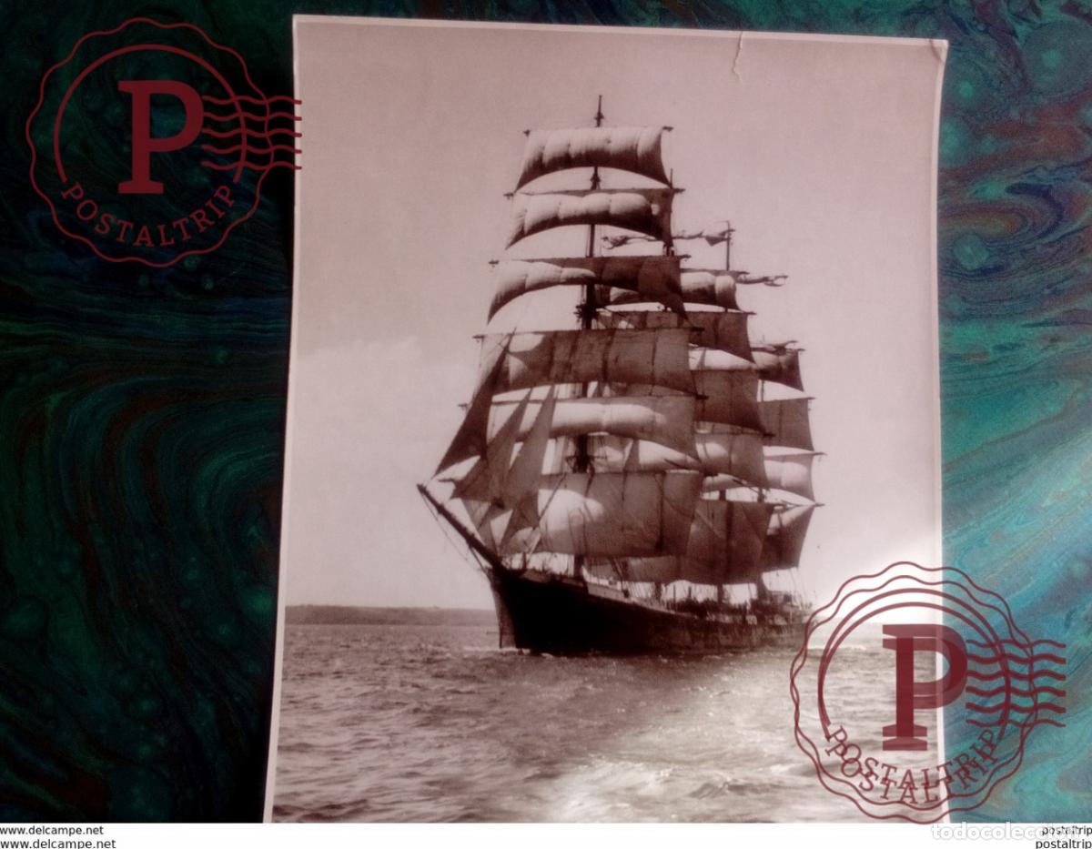 Fotograf&iacute;a antigua: ARCHIBALD RUSSELL +- 28 * 22 CM REAL PHOTOGRAPH BOAT BARCO BOOT BOAT