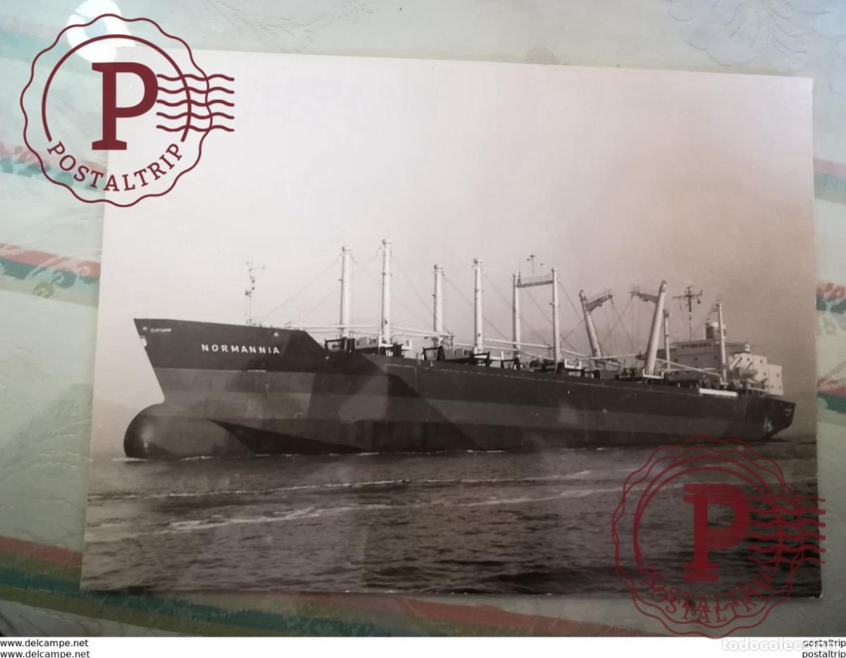 Fotograf&iacute;a antigua: NORMANNIA TYPE PIONEER +- 28 * 23CM REAL PHOTOGRAPH BOAT BARCO BOOT BOAT Voilier - Velero - Sai