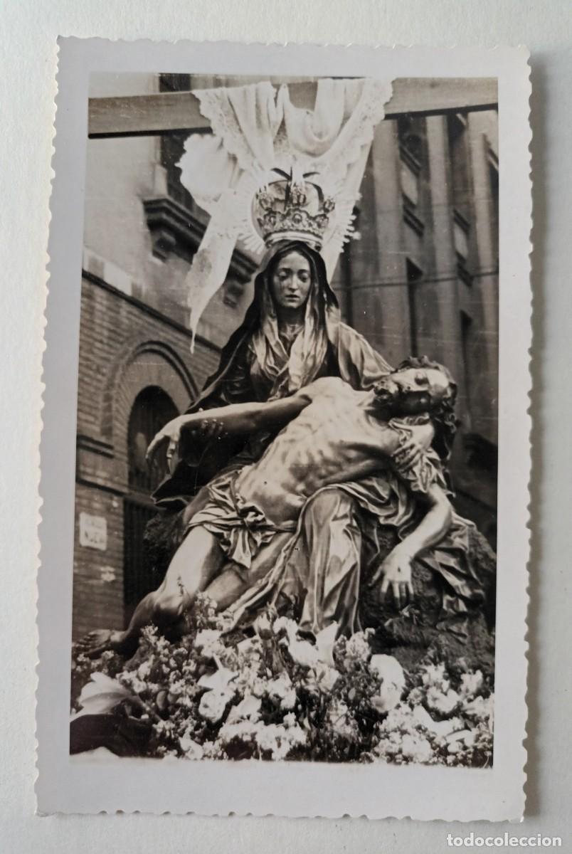 Fotograf&iacute;a antigua: NUESTRA SE&Ntilde;ORA DE LA PIEDAD (LEON) - ESCULTOR: LUIS SALVADOR CARMONA