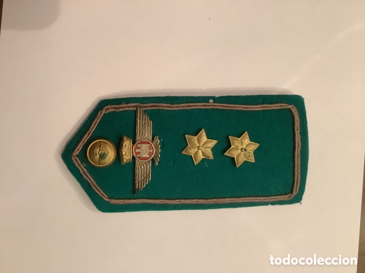 Fotograf&iacute;a antigua: Militar.Hombrera.Teniente.1936