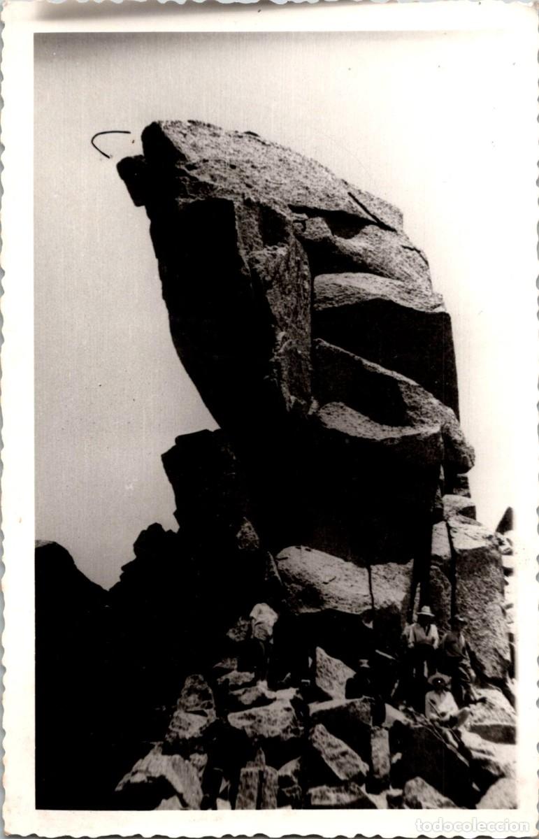 Fotograf&iacute;a antigua: Sierra de Gredos - Fotograf&iacute;a por Ubicar con Exactitud - Sin datos - 136x88mm - Alpinistas