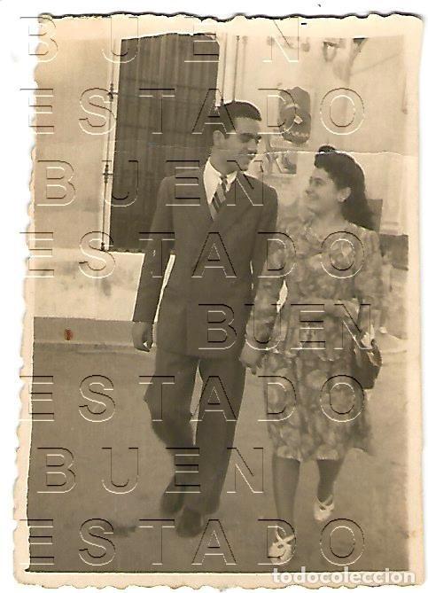Fotograf&iacute;a antigua: VILLAFRANCA DE LOS BARROS 1955 FAMILIA MATA 8X5 FOTOGRAFIA UNICA F28