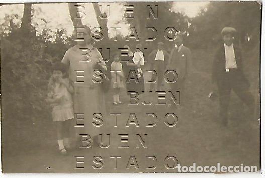Fotograf&iacute;a antigua: 1927 BADAJOZ DIA DE SAN ANTONIO EL VIVERO FAMILIA MATA 7X4 FOTOGRAFIA UNICA F28
