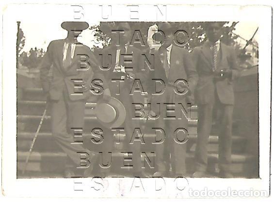 Fotograf&iacute;a antigua: 1928 MERIDA PLAZA DE LA CONSTITUCION FAMILIA MATA 7X5 FOTOGRAFIA UNICA F28