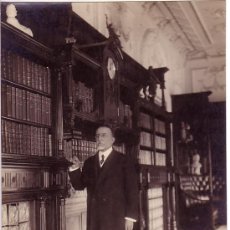 Fotografía antigua: POLÍTICO O JURISTA ESPAÑOL. VER NOMBRE EN EL REVERSO FOTO. 1915 APROX.. Lote 11975687