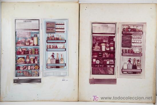 Antique Photography: original para publicidad de neveras. publi vila.