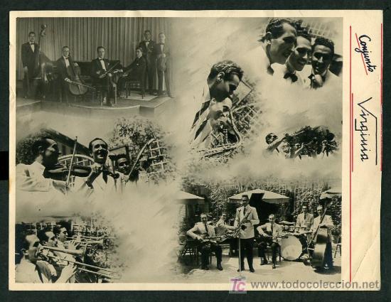 Photographie ancienne: *Conjunto Virginia* Foto an&oacute;nima 175x233 mm.