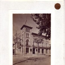 Fotografía antigua: BARCELONA, FOTO DE SUCURSAL DEL BANCO HISPANO AMERICANO. 1910 APROX. FOTO DE GUIMERÀ. BCN. Lote 13041514