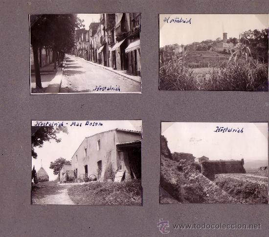 Antique Photography: HOSTALRICH. 8 fotos tama&ntilde;o 9,5 x 7 cm. 1940's.