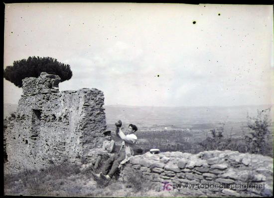 Antique Photography: Catalu&ntilde;a, localizaci&oacute;n por identificar. 1900's. cristal negativo 9x12 cm.
