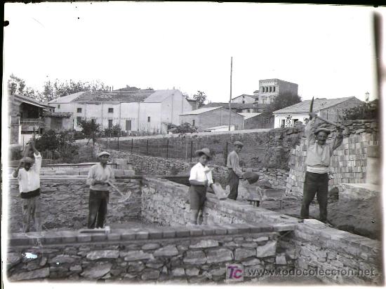 Antique Photography: Catalu&ntilde;a, localizaci&oacute;n por identificar. 1900's. cristal negativo 9x12 cm.