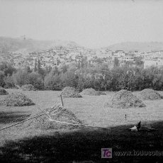 Fotografía antigua: POBLACIÓN. CAMPOS Y CASTILLO. CA.1925