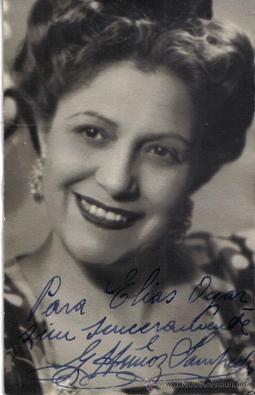 Fotograf&iacute;a antigua: MAGNIFICA FOTOGRAFIA DEDICADA Y AUTOGRAFIADA DE LA ACTRIZ GUADALUPE MU&Ntilde;OZ SAN PEDRO