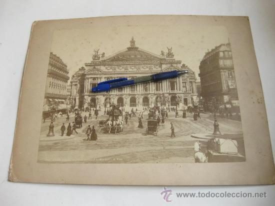 Fotograf&iacute;a antigua: ANTIGUA FOTOGRAFIA DE LA OPERA DE PARIS - FRANCIA - FRANCE