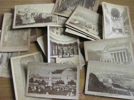 Fotograf&iacute;a antigua: LOTE DE 20 FOTOGRAFIAS DE FINALES DEL S XIX DE GENOVA