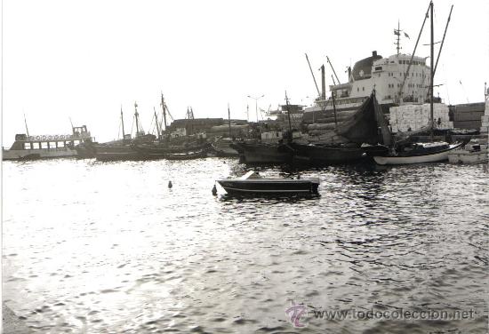 Fotograf&iacute;a antigua: EXTRAORDINARIA FOTOGRAFIA ORIGINAL DE PALAMOS (GERONA) A&Ntilde;OS 60/70