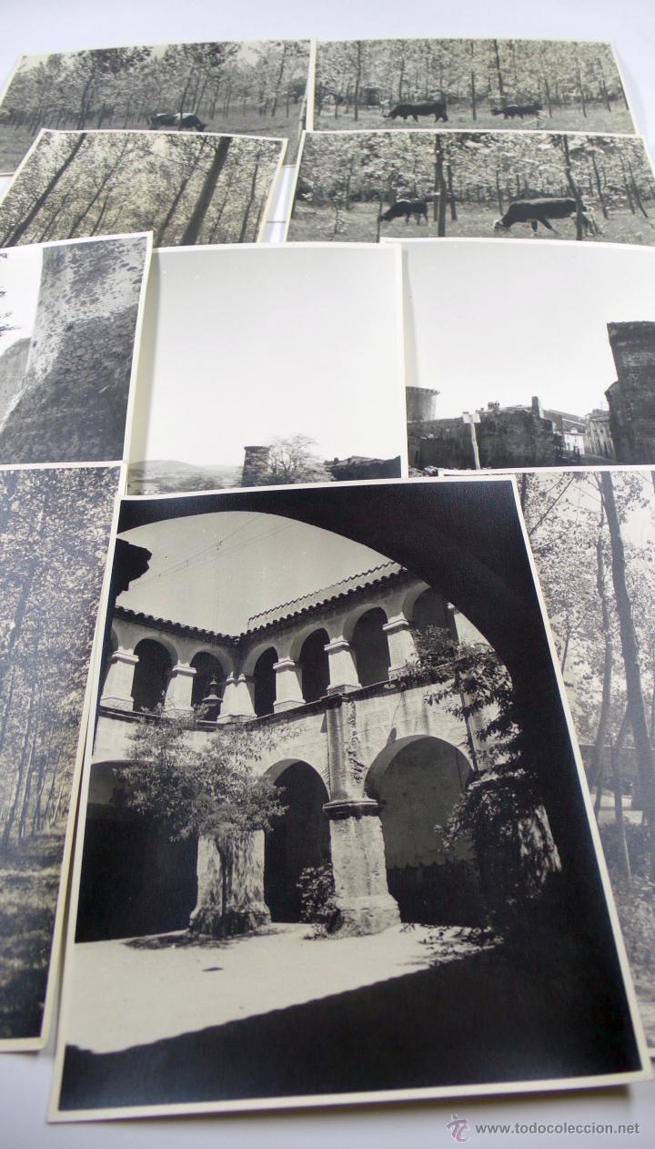 Antique Photography: Hostalrich, 1950's. Lote de 30 fotograf&iacute;as 18x24 cm. del lote