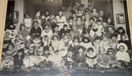 Antique Photography: ANTIGUA FOTOGRAFIA DE NI&Ntilde;OS CON DISFRACES CON MOTIVO DEL CARNAVAL - A&Ntilde;OS 20 - 30 - FOTOS CARTAGENA .