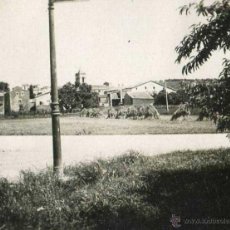 Photographie ancienne: ESPONELLÀ. GIRONA. VISTA DEL PUEBLO. CARRETERA. 1942. Lote 41294075