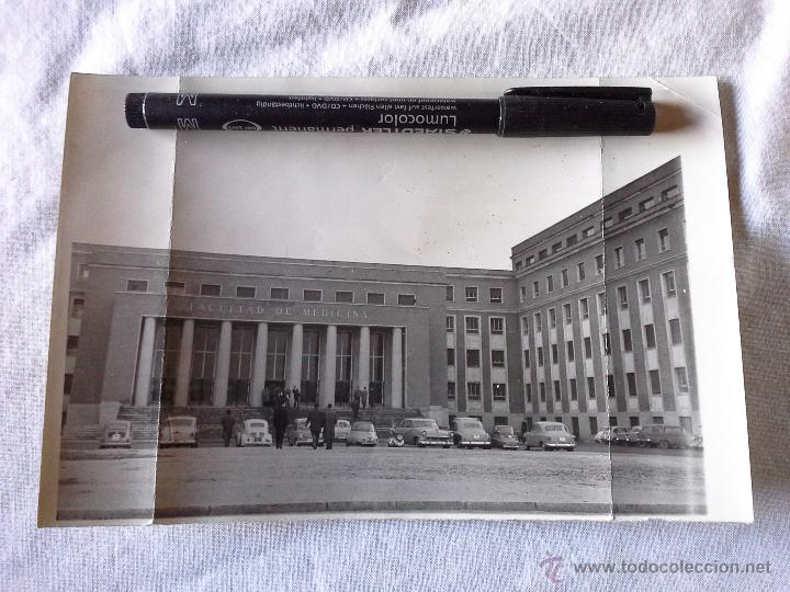 Fotograf&iacute;a antigua: Fotograf&iacute;a de la Facultad de Medicina. Ciudad Universitaria Madrid. A&ntilde;os 50.