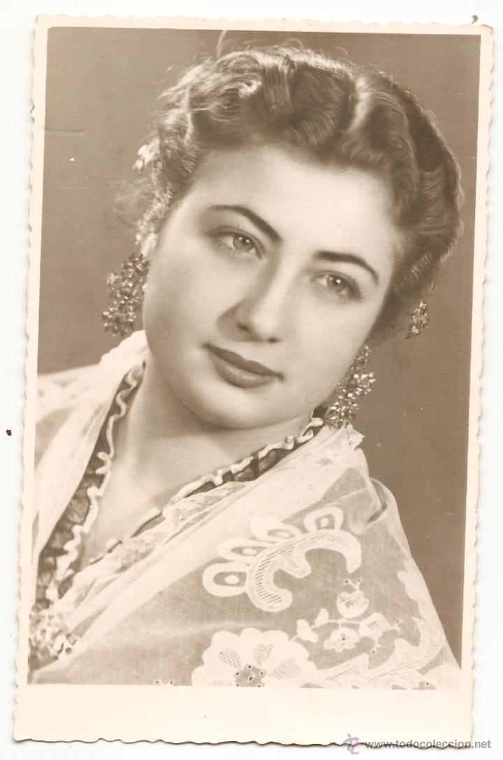 Fotograf&iacute;a antigua: Madrina de Gayata de Castell&oacute;n. Identificada al dorso