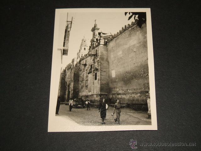 Fotograf&iacute;a antigua: CORDOBA LA CATEDRAL FOTOGRAFIA A&Ntilde;OS 40 POR VIAJERO FRANCES