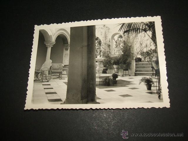Photographie ancienne: CORDOBA UN PATIO ANTIGUA FOTOGRAFIA POR VIAJERO FRANCES A&Ntilde;OS 40
