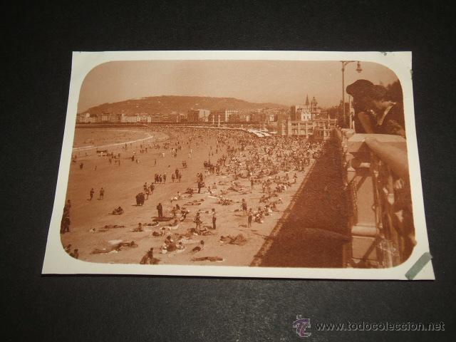 Fotografia antica: SAN SEBASTIAN ANTIGUA FOTOGRAFIA A&Ntilde;O 1931
