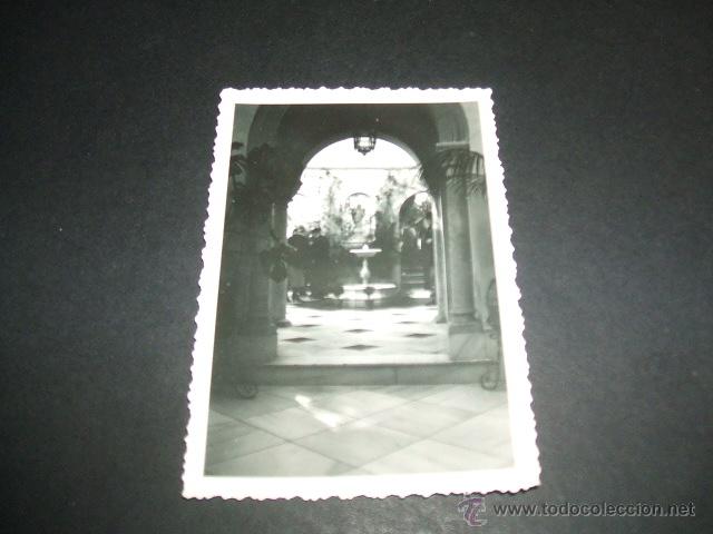 Photographie ancienne: CORDOBA UN PATIO ANTIGUA FOTOGRAFIA POR VIAJERO FRANCES A&Ntilde;OS 40