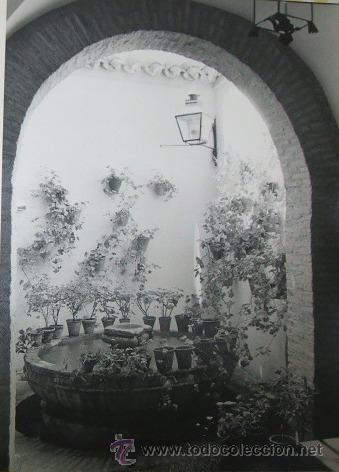 Alte Fotografie: CORDOBA UN PATIO ANTIGUA FOTOGRAFIA A&Ntilde;OS 50 POR VIAJERO AMERICANO 23 X 30 CMTS