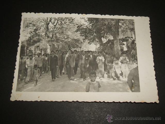 Alte Fotografie: CHICLANA DE LA FRONTERA CADIZ PROCESION A&Ntilde;OS 40 ANTIGUA FOTOGRAFIA