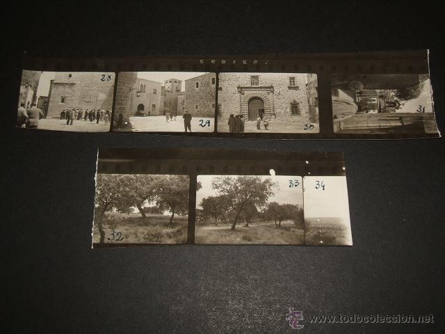 Fotografia antiga: CACERES FOTOGRAFIA CONTACTO NEGATIVOS A&Ntilde;OS 30