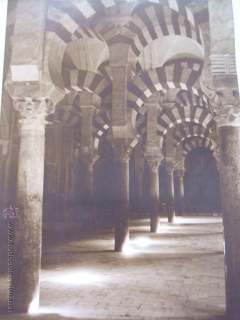 Fotografia antica: CORDOBA CATEDRAL FOTOGRAFIA POR VIAJERO AMERICANO A&Ntilde;OS 50 30 X 22 CMTS