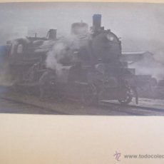 Fotografía antigua: ORDUÑA VIZCAYA EN LA ESTACION FOTOGRAFIA POR ADOLFO DE LANDECHO Y ALLENDESALAZAR 1915
