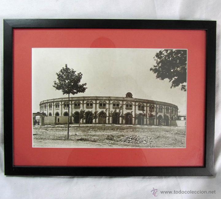 Photographie ancienne: Fotograf&iacute;a enmarcada de Castell&oacute;n de la Plana. Plaza de toros