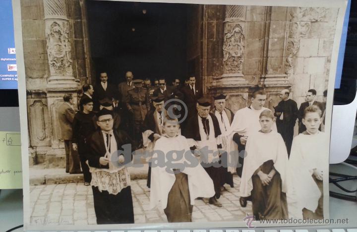 Antique Photography: FOTOGRAFIA ORIGINAL AUTORIDADES EN LA IGLESIA EL SALVADOR DE BURRIANA CASTELLON
