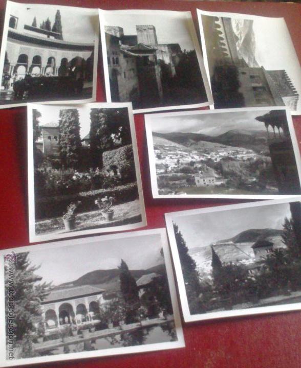 Antique Photography: COLECCION DE SIETE FOTOGRAFIAS DE GRANADA