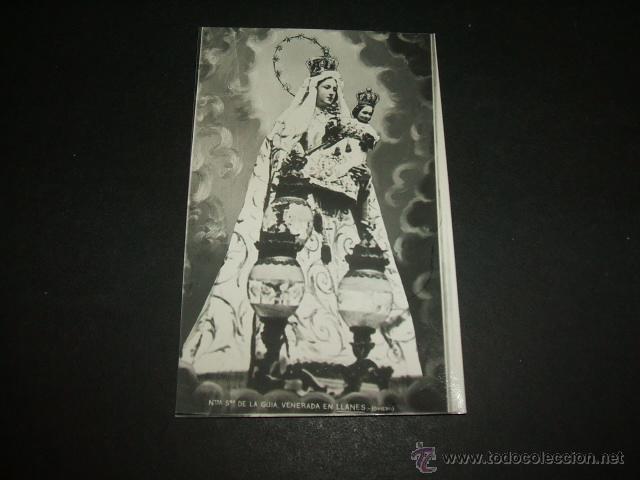 Alte Fotografie: LLANES ASTURIAS NUESTRA SE&Ntilde;ORA DE LA GUIA ANTIGUA FOTOGRAFIA