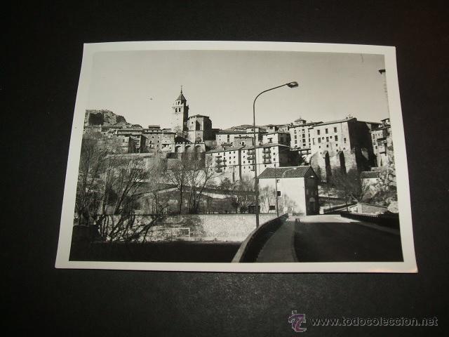 Fotografia antica: ALBARRACIN TERUEL VISTA FOTOGRAFIA ANTIGUA