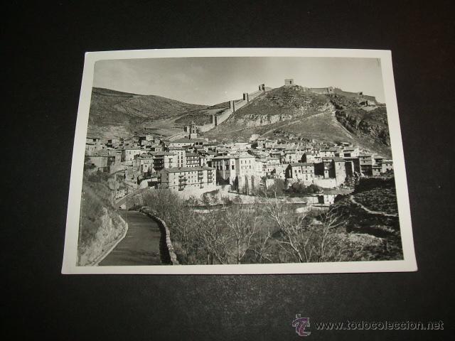 Alte Fotografie: ALBARRACIN TERUEL VISTA FOTOGRAFIA ANTIGUA