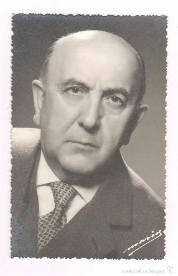 Fotograf&iacute;a antigua: JUAN GORISTIDI, DIRECTOR DEL ORFE&Oacute;N DONOSTIARRA. 8X10 CM. FOTO: MARIN. 1960'S.